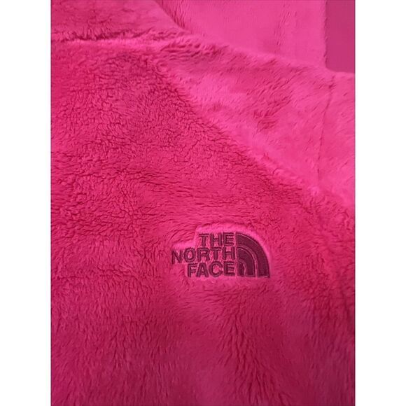 The NORTH FACE Women Sz Medium Furry Fleece Vest Bright Pink - Picture 4 of 13